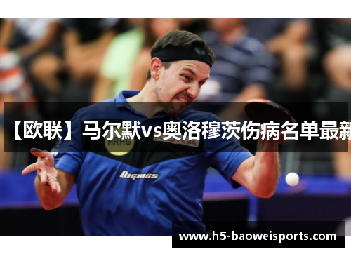 【欧联】马尔默vs奥洛穆茨伤病名单最新